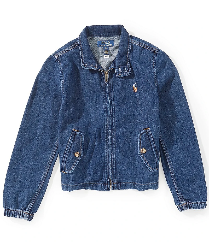 Polo Ralph Lauren Big Girls Long Sleeve Denim Jacket