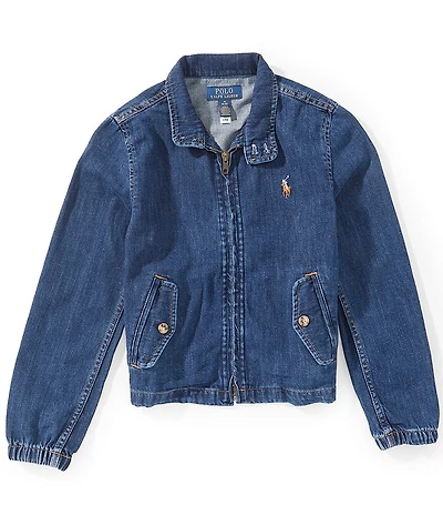 Polo Ralph Lauren Big Girls Long Sleeve Denim Jacket