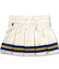 Polo Ralph Lauren Big Girls Pleated Jersey Skort