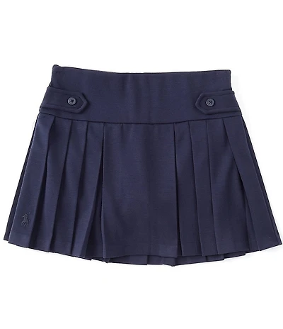 Polo Ralph Lauren Big Girls Pleated Ponte Skirt