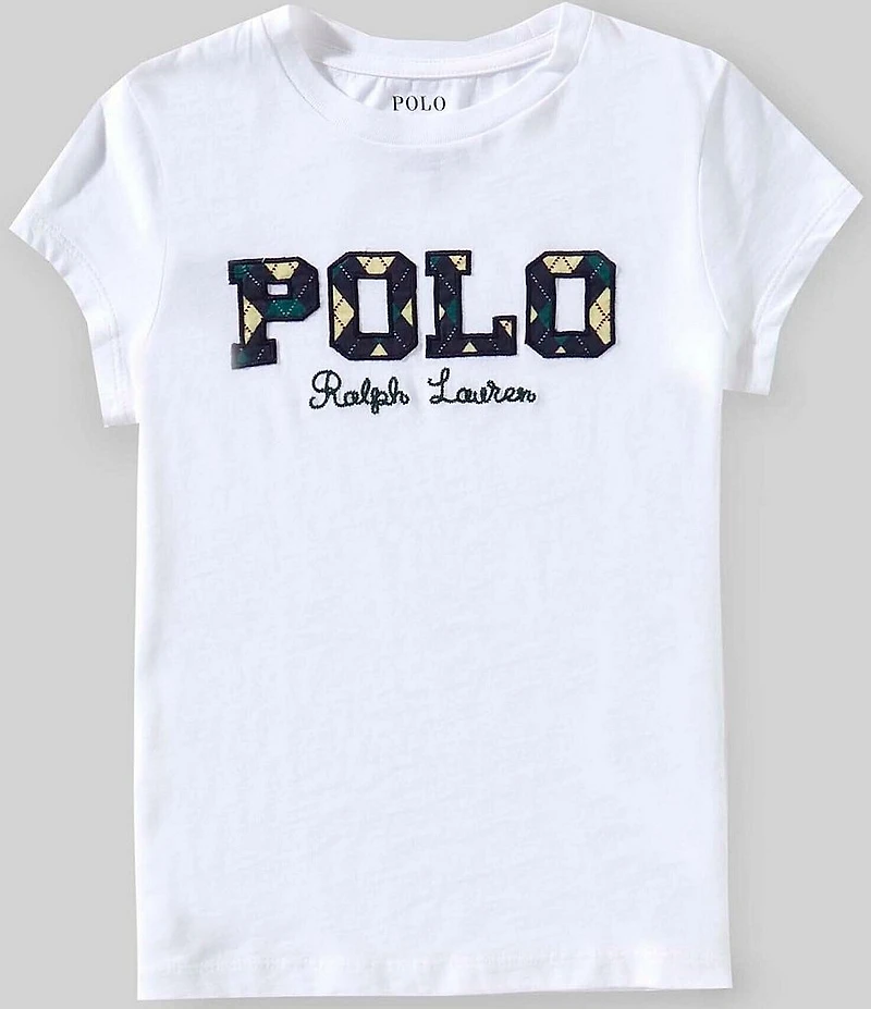 Polo Ralph Lauren Big Girls Short-Sleeve Logo Jersey T-Shirt