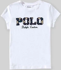 Polo Ralph Lauren Big Girls Short-Sleeve Logo Jersey T-Shirt
