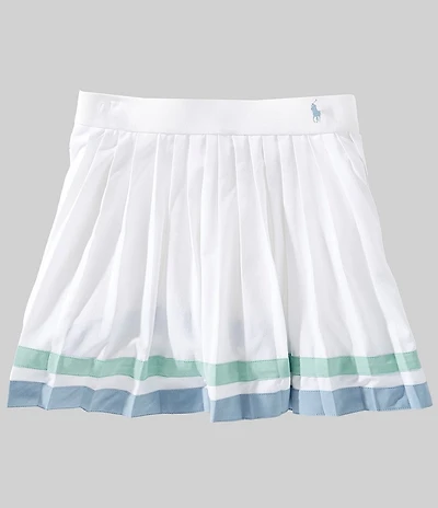 Polo Ralph Lauren Big Girls Striped Pleated Skort
