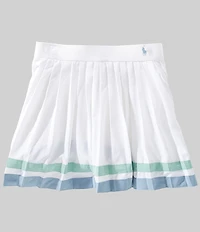 Polo Ralph Lauren Big Girls Striped Pleated Skort