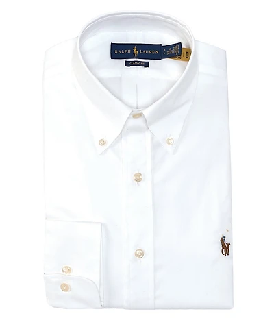 Polo Ralph Lauren Classic-Fit Button Down Collar Dress Shirt