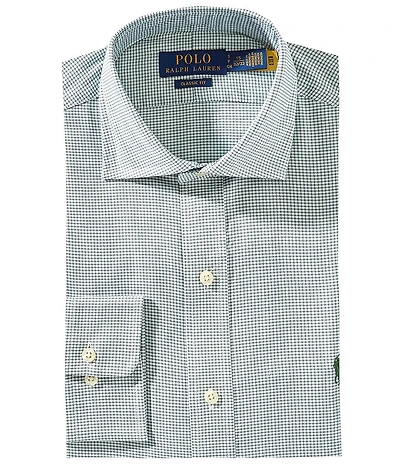 Polo Ralph Lauren Classic Fit Spread Collar Checked Dress Shirt