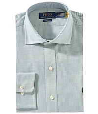 Polo Ralph Lauren Classic Fit Spread Collar Checked Dress Shirt