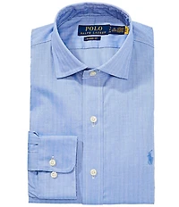Polo Ralph Lauren Classic Fit Spread Collar Herringbone Shirt