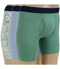 Polo Ralph Lauren Classic Fit Stretch 6#double; Inseam Boxer Briefs 3-Pack