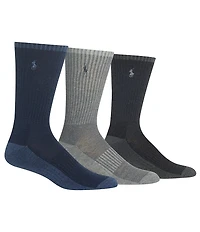 Polo Ralph Lauren Heather Crew Socks 3-Pack