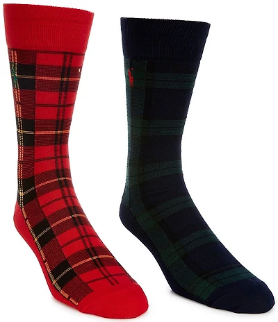 Polo Ralph Lauren Holiday Tartans 2-Pair Pack Socks