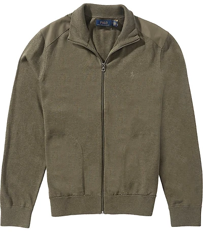 Polo Ralph Lauren Hybrid Mock Neck Cardigan