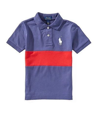 Polo Ralph Lauren Little Boys Short-Sleeve Big Pony Jersey Polo Shirt
