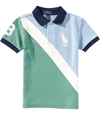 Polo Ralph Lauren Little Boys Short-Sleeve Big Pony Mesh Polo Shirt