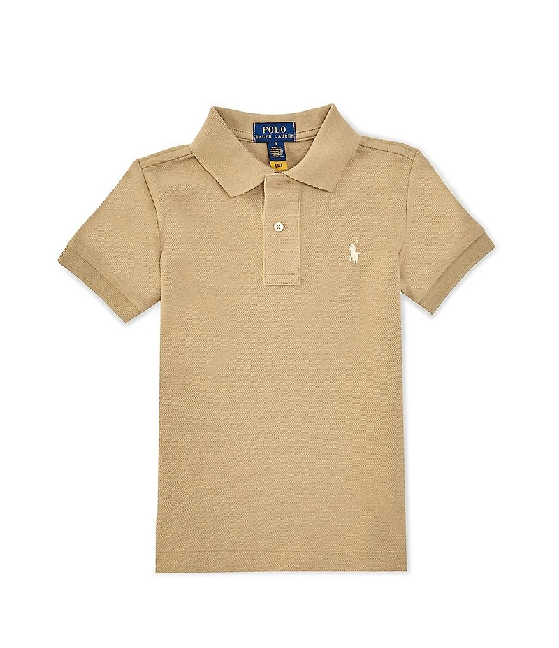 Polo Ralph Lauren Little Boys Short Sleeve Iconic Mesh Polo Shirt