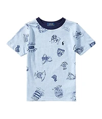 Polo Ralph Lauren Little Boys Short-Sleeve Printed Jersey T-Shirt
