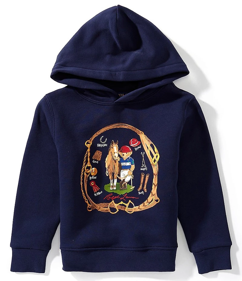 Polo Ralph Lauren Little Boys Bear Pony Hoodie