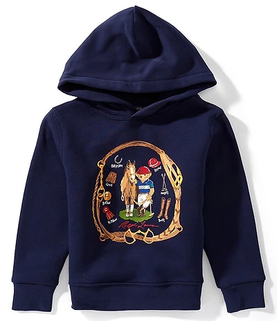 Polo Ralph Lauren Little Boys Bear Pony Hoodie