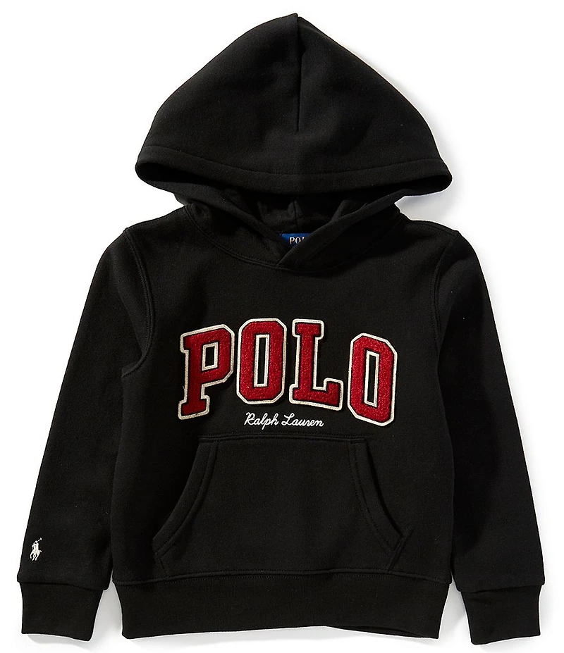 Polo Ralph Lauren Little Boys Logo Fleece Hoodie