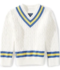 Polo Ralph Lauren Little Boys Long-Sleeve Iconic Cricket Sweater