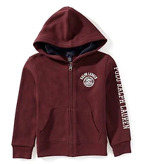 Polo Ralph Lauren Little Boys Long-Sleeve Logo Fleece Hooded Jacket