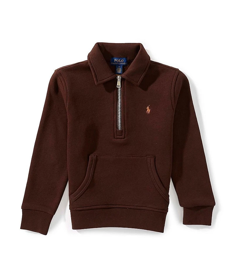 Polo Ralph Lauren Little Boys Long Sleeve Quarter Zip Pullover