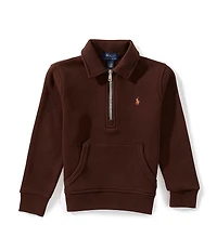 Polo Ralph Lauren Little Boys Long Sleeve Quarter Zip Pullover
