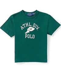Polo Ralph Lauren Little Boys Short Sleeve Athletic Division Logo T-Shirt