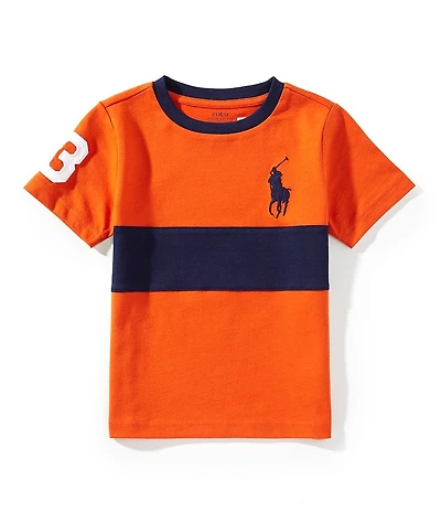 Polo Ralph Lauren Little Boys Short-Sleeve Big Pony Heavyweight Jersey T-Shirt