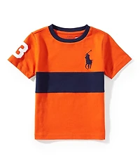 Polo Ralph Lauren Little Boys Short-Sleeve Big Pony Heavyweight Jersey T-Shirt