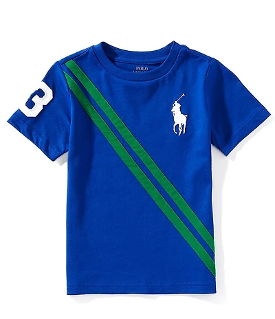 Polo Ralph Lauren Little Boys Short-Sleeve Big Pony Heavyweight Jersey T-Shirt