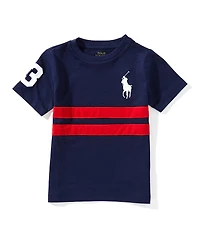 Polo Ralph Lauren Little Boys Short-Sleeve Big Pony Jersey T-Shirt