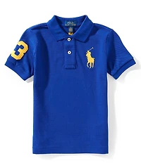 Polo Ralph Lauren Little Boys Short-Sleeve Big Pony Mesh Polo Shirt
