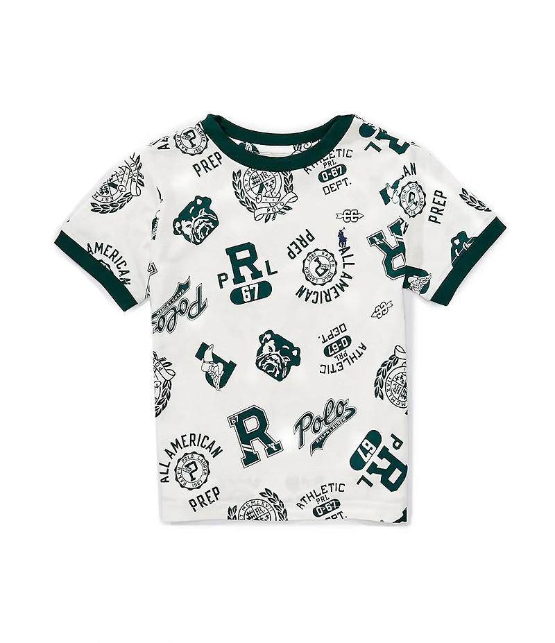 Polo Ralph Lauren Little Boys Short-Sleeve Graphic Jersey T-Shirt