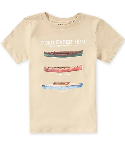 Polo Ralph Lauren Little Boys Short-Sleeve Graphic Jersey T-Shirt