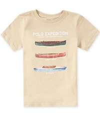 Polo Ralph Lauren Little Boys Short-Sleeve Graphic Jersey T-Shirt