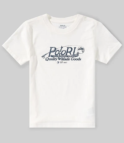 Polo Ralph Lauren Little Boys Short-Sleeve Logo Jersey T-Shirt