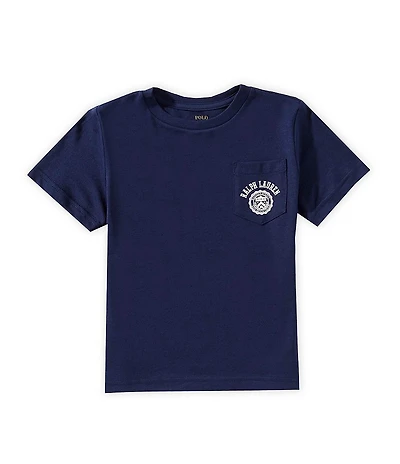 Polo Ralph Lauren Little Boys Short Sleeve Logo Jersey T-Shirt
