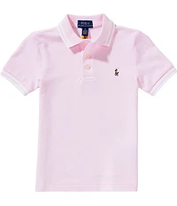 Polo Ralph Lauren Little Boys Short Sleeve Oxford Mesh Polo Shirt