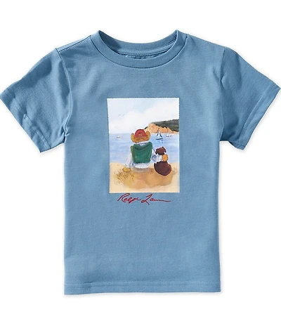 Polo Ralph Lauren Little Boys Short-Sleeve Polo Bear Jersey T-Shirt