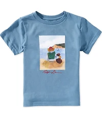Polo Ralph Lauren Little Boys Short-Sleeve Polo Bear Jersey T-Shirt