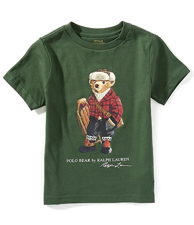Polo Ralph Lauren Little Boys Short-Sleeve Polo Bear Jersey T-Shirt