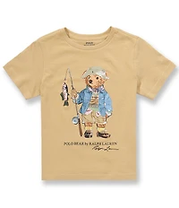 Polo Ralph Lauren Little Boys Short-Sleeve Polo Bear Jersey T-Shirt