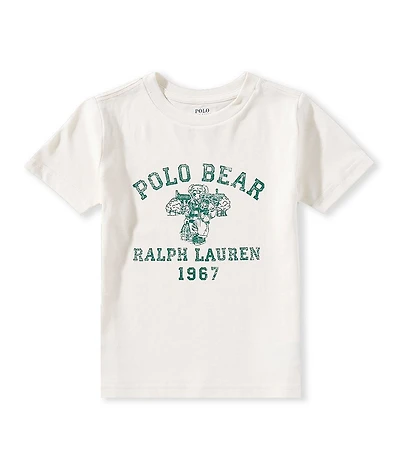 Polo Ralph Lauren Little Boys Short-Sleeve Polo Bear Jersey T-Shirt