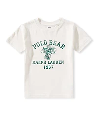Polo Ralph Lauren Little Boys Short-Sleeve Polo Bear Jersey T-Shirt