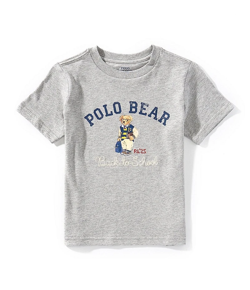 Polo Ralph Lauren Little Boys Short-Sleeve Polo Bear Jersey T-Shirt