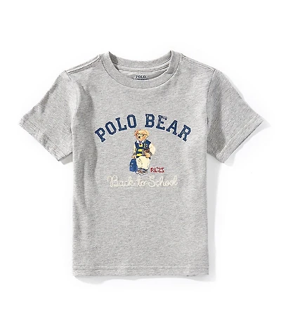 Polo Ralph Lauren Little Boys Short-Sleeve Polo Bear Jersey T-Shirt
