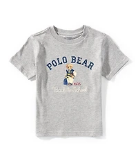 Polo Ralph Lauren Little Boys Short-Sleeve Polo Bear Jersey T-Shirt