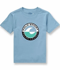 Polo Ralph Lauren Little Boys Short Sleeve Polo Sport Jersey T-Shirt