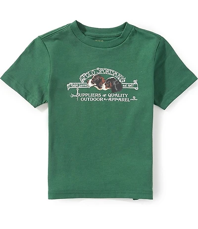 Polo Ralph Lauren Little Boys Short Sleeve Polo Sportsman T-Shirt